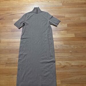 Lafayette 148 Sweater Dress Midi Length Wool/Cashmere Size M